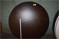 5ft Round Banquest Table shows damage