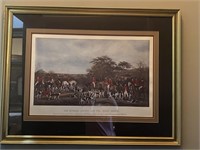FREDERICK BROMLY ENGRAVING SUTTON & QUORN HOUNDS