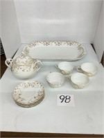 Lot of 10 T&V Limoges China Set