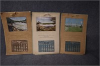 Three Old Calendars