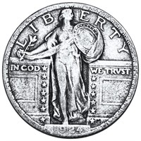 1924 Standing Liberty Quarter NICELY CIRCULATED