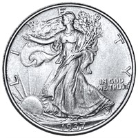 1937 Walking Half Dollar UNCIRCULATED