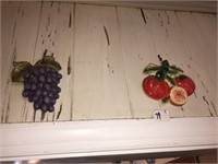 Vintage Fruit & Veggie Wall Decor (7) Pcs