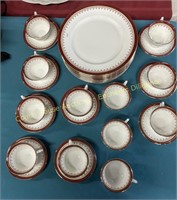 Aynsley Durham dinnerware, Vaisselle, 33 pcs