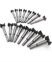 (New) Meichoon Forstner Drill Bits 15-35mm 16PCS,