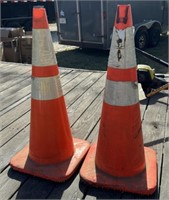 2 - Pylon Safety Cones
