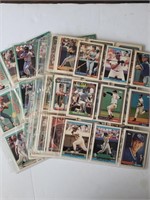 10 Pages of Vintage Baseball Cards