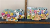 6 New Pks. Kid’s Finger Puppets. 3 Good for