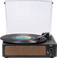 (N) WOCKODER Vinyl Record Players Vintage Turntabl