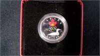2004 Silver Lucy Loonie Coin