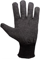 (2)G & F Brown Jersey Work Gloves