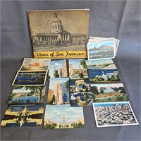 San Francisco Photo Book & Post cards -Vintage