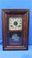 Antique Waterbury Clock Co Mantle Clock w/Key &
