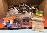 Box of door & cabinet hardware