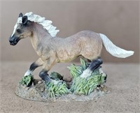 Resin Running Horse Figurine