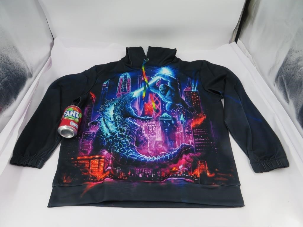 Godzilla, hoodie neuf pour adulte gr XL