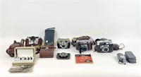LOT VINTAGE CAMERAS AND ACCESSORIES