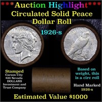 ***Auction Highlight*** Full solid Date 1926-s Pea