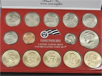 2008 US Mint UNC Coin Set Denver & Philadelphia
