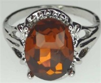 925 stamped gemstone ring size 9.25