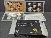 2011 US Mint Silver Proof Set