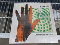 ALBUM Genesis Invisible Touch music grt condition