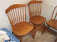 Bd2 84 - 2 Antique S Bent Bros Chairs