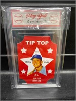 Mickey Mantle Tip-Top Bread Card Graded 10