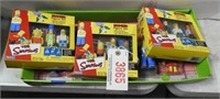 Lot #3865 - (3) Simpsons Blocko Figure sets