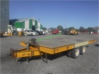 1992 Heavy Duty Tilt Deck Equipment Trailer