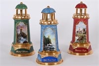 Thomas Kinkade Lighthouse Lamp Set
