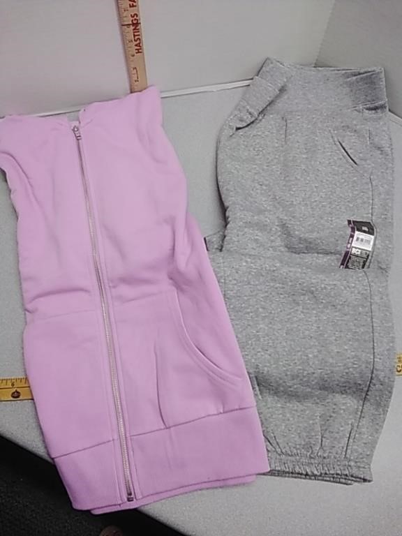 NEW Full Zip Sweatshirt & Sweatpants Size 2Xl