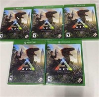 (5)  Ark Survival Evolved Video Game X-Box One