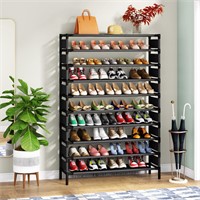 Tribesigns Upgraded 10 Tiers Shoe Rack, Large Capa