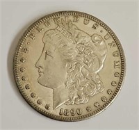 1890 Morgan Silver Dollar