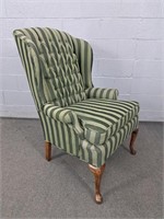 Upholstered Wing Back Chair