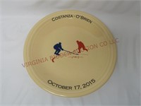 Costanza-O'Brien Hockey Plate by Fiesta