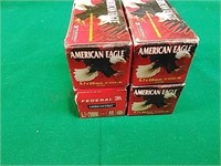 Federal, American Eagle 5.7x28 40Gr. FMJ. 4 boxes