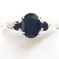 $140 S/Sil Onyx Ring