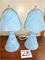 Blue Southern Belle Lamps