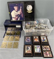 Baseball Cards & Cal Ripken Jr. Plaque etc