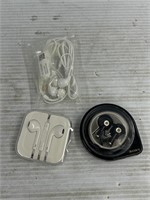 Earbuds included Apple and Sony