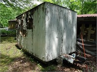 Enclosed Trailer - Outer Skin is Rotting Away-
