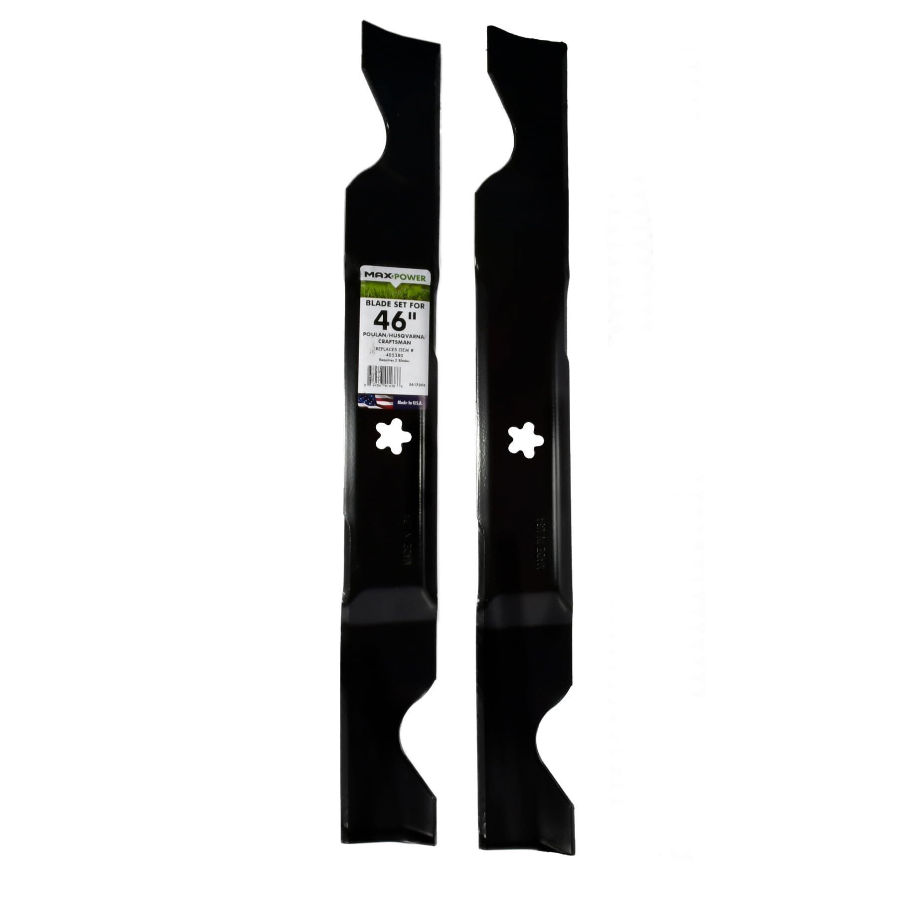 MaxPower 561739B 2-Blade Set for 46" Cut