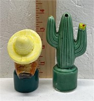 Mexican & Cactus - Salt & Pepper Shakers
