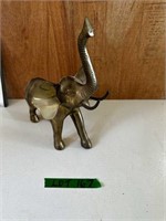 Brass Elephant (12" long x 14" high)