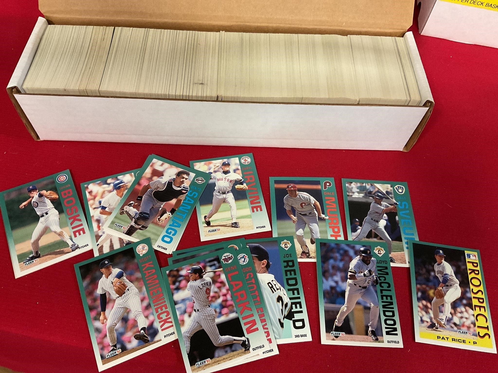 1992 Fleer baseball cards