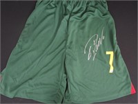 Cristiano Ronaldo Signed Soccer Shorts COA Pros