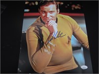 William Shatner Signed 11x14 Photo JSA Witnessed