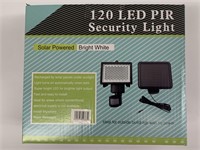 Solar Powered 120 LED PIR Security Light